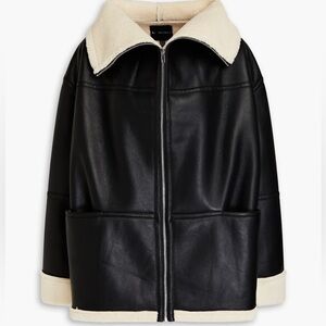 V By Muubaa Oversized Faux Shearling Jacket